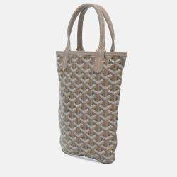 مملوكة مسبقًا Goyard Poitiers Claire Voie Grey Goyardine Shoulder Bag