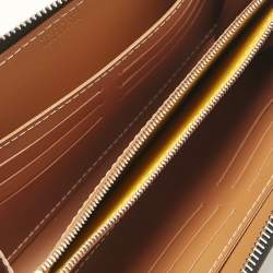 Pre Owned Goyard Brown Goyardine Coated Canvas and Leather Matignon GM Wallet