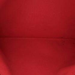 Pre Owned Goyard Sainte Marie Black Goyardine Canvas Crossbody Bag