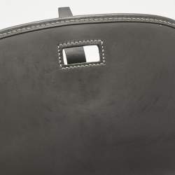 Pre Owned Goyard Grey Goyardine Coated Canvas and Leather Belvedere ll PM Bag