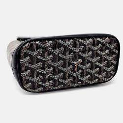 Pre Owned Goyard Black Coated canvas Goyard Alpine Backpack Mini