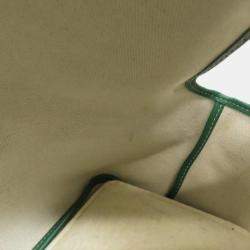 Pre Owned Goyard Cyan Green Tote Bag Coated Canvas