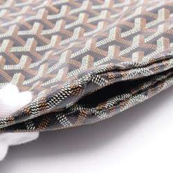 مملوكة مسبقًا Goyard Saint Louis GM Black Brown Coated Canvas Tote Bag