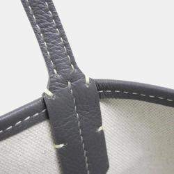 Pre Owned Goyard Saint Louis GM Black Coated Canvas Tote Bag