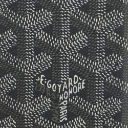 Pre Owned Goyard Grey Goyardine Coated Canvas Saint Pierre Card Holder