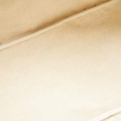 Pre Owned Goyard White Goyardine Coated Canvas and Leather Saint Louis PM Tote