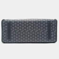 Pre Owned Goyard Hardy PM Coated Canvas Bag 