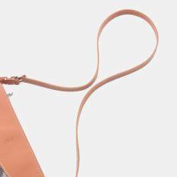 Pre Owned Goyard Hirondelle Shoulder Bag In Leather And Coated Canvas  Brown/Black