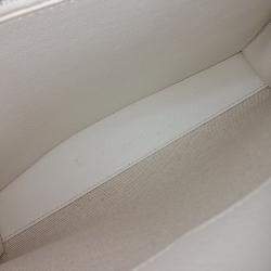 Pre Owned Goyard White Fabric Louette PM