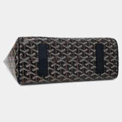 Pre Owned Goyard Black PVC Louette PM