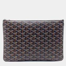 Pre Owned Goyard Multicolor Leather Senna MM