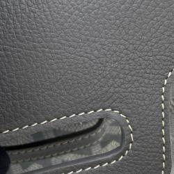 Pre Owned Goyard Saigon Mini Leather Handbag minty