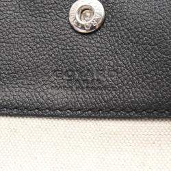 Pre Owned Goyard Boheme Hobo Shoulder Bag Coated Canvas And Leather Black Brown