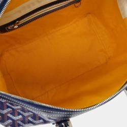 Pre Owned Goyard Navy Bowling 30 Handbag