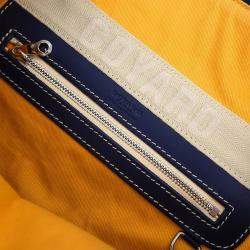 Pre Owned Goyard Navy Bowling 30 Handbag
