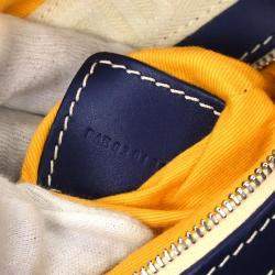 Pre Owned Goyard Navy Bowling 30 Handbag