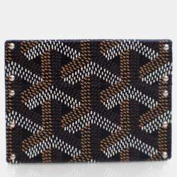 Pre Owned Goyard Mini Goyardine Regence Trunk