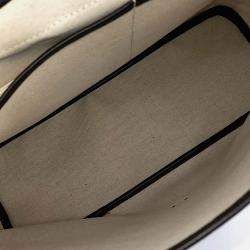 Pre Owned Goyard Black Coated Canvas Cafetien Messenger Bag MM