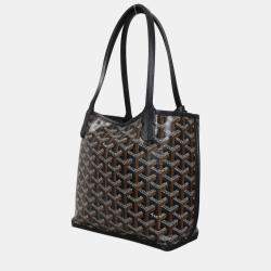 Pre Owned Goyardine Reversible Mini Anjou Tote Bag