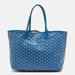 Pre Owned حقيبة يد توتس جويارد سانت لويس PM جلد و ك انفاس مقوى جوياردين أزرق