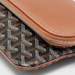 Pre Owned حقيبة كلتش جويار سانت ماري كانفاس مقوى جوياردين بني