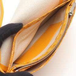 مملوكة مسبقًا حقيبة غوارد كتف جلد وكانفاس أصفر بلوم