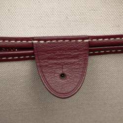 Pre Owned Goyard Red Goyardine Artois PM