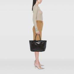 مملوكة مسبقًا Goyard Black Goyardine Saint Louis GM