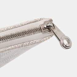 مملوكة مسبقًا Goyard White Goyardine Senat MM