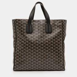 مملوكة مسبقًا Goyard Black Goyardine Voltaire Tote