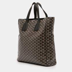 مملوكة مسبقًا Goyard Black Goyardine Voltaire Tote