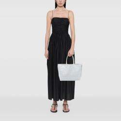 مملوكة مسبقًا Goyard White Goyardine Reversible Anjou PM