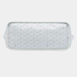 مملوكة مسبقًا Goyard White Goyardine Reversible Anjou PM