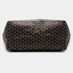 مملوكة مسبقًا Goyard Black Goyardine Saint Louis GM