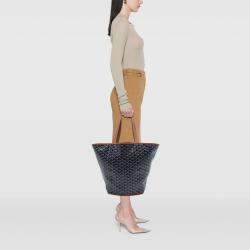 مملوكة مسبقًا Goyard Blue Goyardine Reversible Belharra Tote