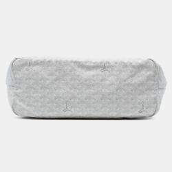 مملوكة مسبقًا Goyard White Goyardine Saint Louis PM