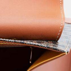 Pre Owned حقيبة جويارد سايغون مهيكلة جويردين بني وأسود بي إم