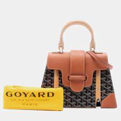 Pre Owned حقيبة جويارد سايغون مهيكلة جويردين بني وأسود بي إم