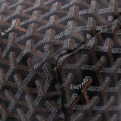 Pre Owned Goyard Black Goyardine Saint Louis GM