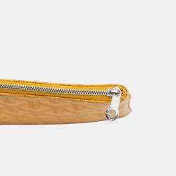 Pre Owned Goyard Yellow Goyardine Senat MM