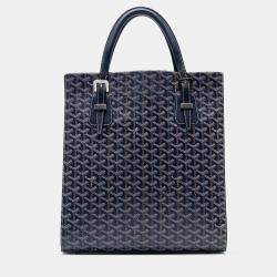 مملوكة مسبقًا Goyard Blue Goyardine Comores Tote GM