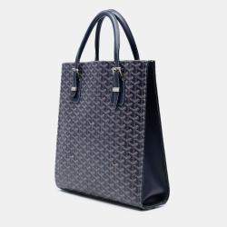 مملوكة مسبقًا Goyard Blue Goyardine Comores Tote GM