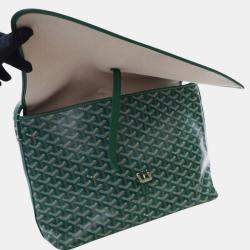 مملوكة مسبقًا حقيبة كتف غوياﺭد غوياﺭدين كابتين متوسطة الحجم خضراء