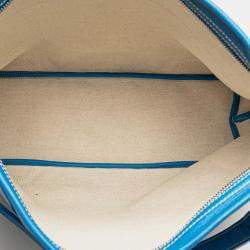 مملوكة مسبقًا Goyard Blue Goyardine Grenadine Hobo