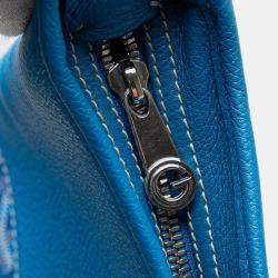 مملوكة مسبقًا Goyard Blue Goyardine Grenadine Hobo