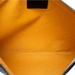 مملوكة مسبقًا حقيبة سينات جويارد غواردين كانفاس أسود مقوى حجم متوسط