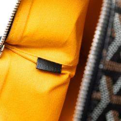 مملوكة مسبقًا حقيبة سينات جويارد غواردين كانفاس أسود مقوى حجم متوسط