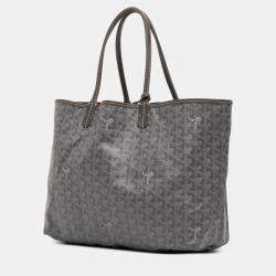 Pre Owned Goyard Goyardine Saint Louis Totes Bag PM