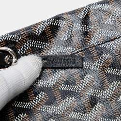 مملوكة مسبقًا Goyard Black Goyardine Saint Louis GM