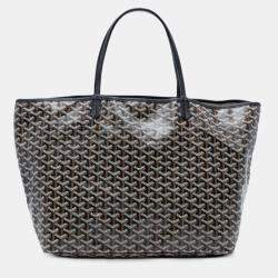 Goyard Beige Goyardine Coated Canvas and Leather Saint Louis GM